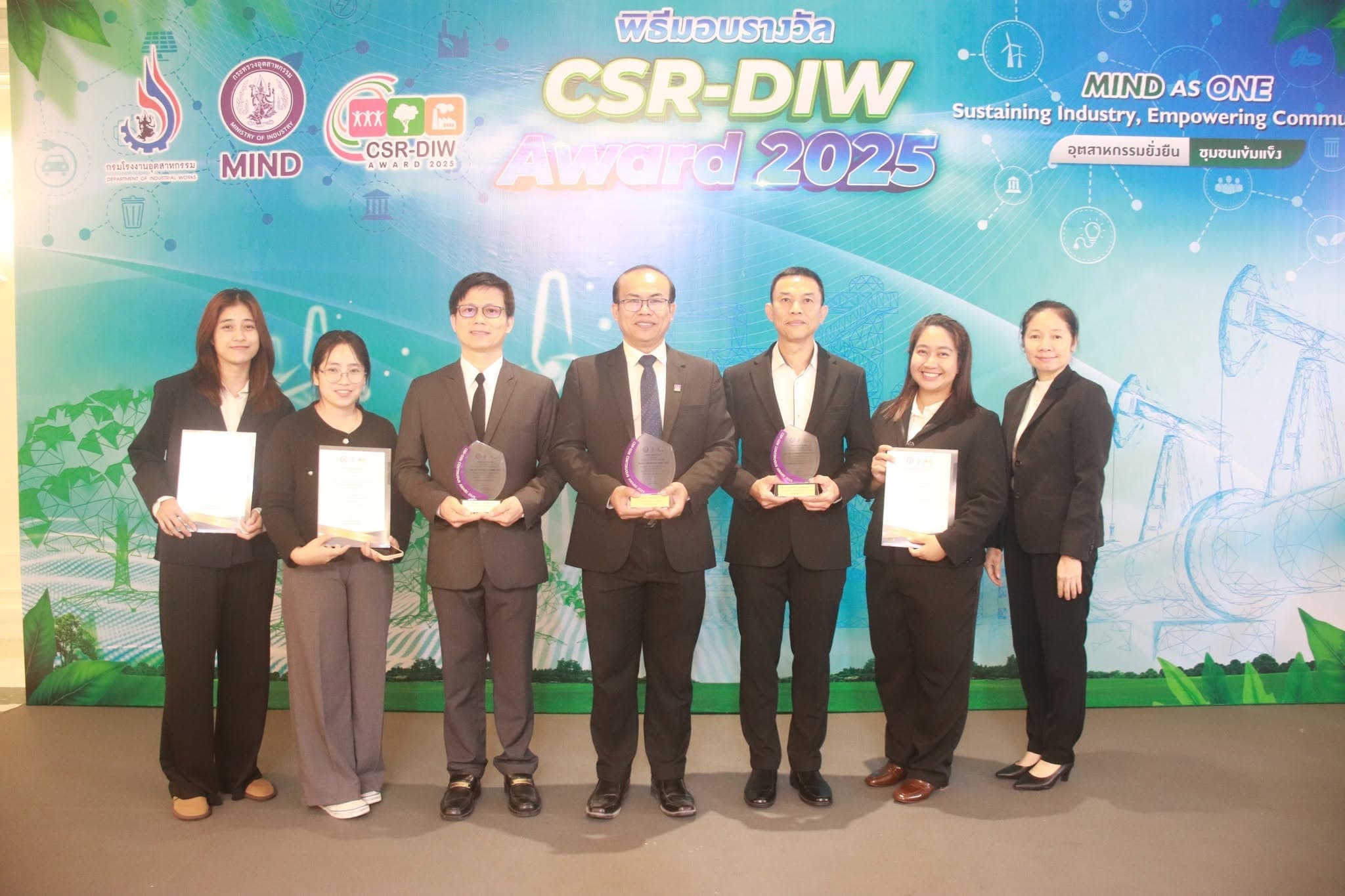 A.I. Technology และบริษัทในเครือ รับรางวัล CSR-DIW Continuous ประจำปี 2568