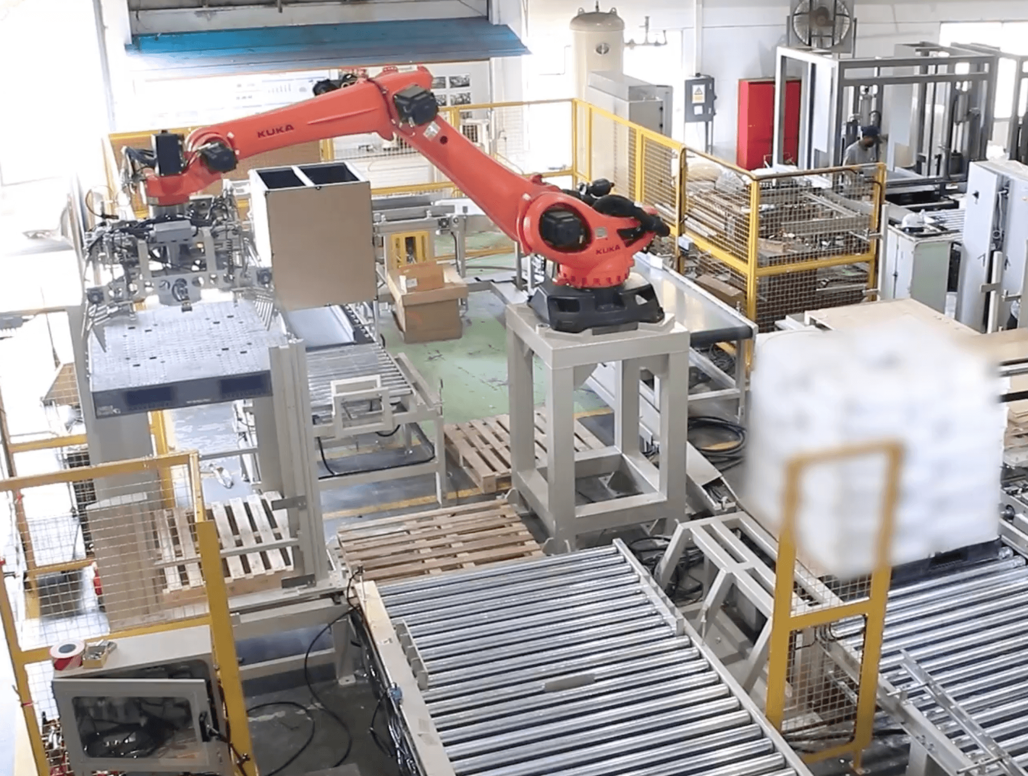  Robot De-Palletizer Palletizer